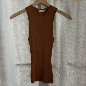 Zimmermann Rib-Knit Tank Top